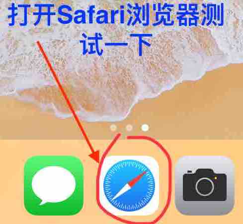 认准Safari浏览器